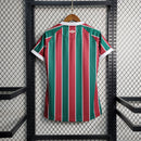 Camisa Feminina Fluminense I 23/24 Umbro - Vinho e Verde