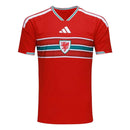 Camisa País De Gales Home I 26/27 - Torcedor Adidas Masculina