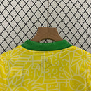 Conjunto Infantil Seleção Brasil l 2024 - Modelo Torcedor